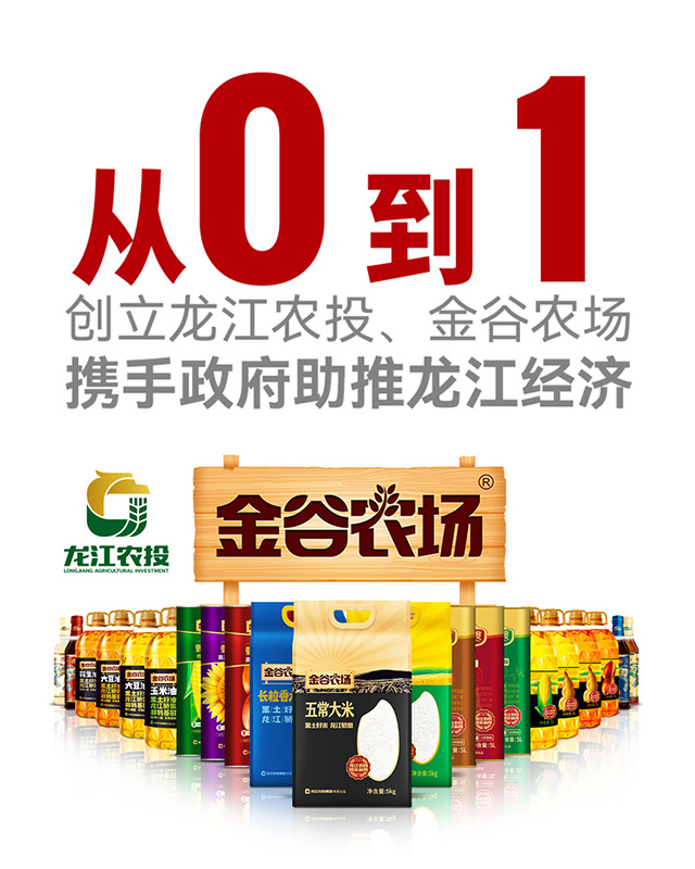 龍江農業投資集團品牌+產品品牌全案策劃